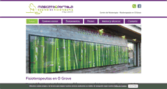 Desktop Screenshot of fisioterapiamascatoportela.com